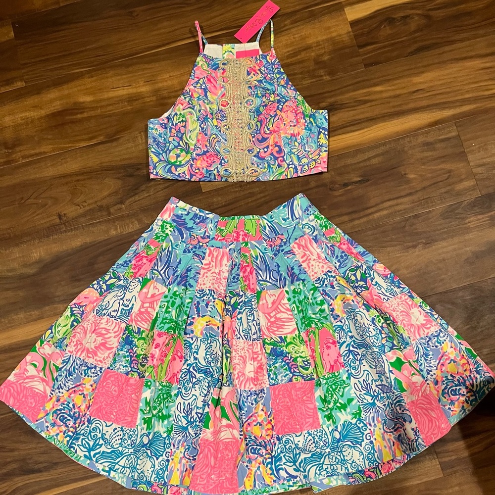 Size 6 BNWT two-piece Lilly Pulitzer